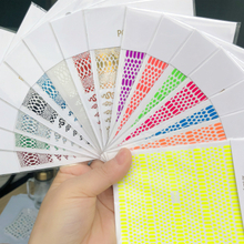 WG809 Snake Grain Pattern Nail Sticker