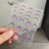 Nail French Mnicure 3D Sticker 
