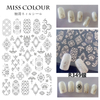 Retro patterns Adhesive Nail Sticker