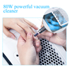 80W Powerful Vacuum Cleaner with Big Dust Collect Bag