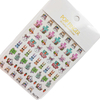 2025 New Easter 5D Embossed Nail Sticker