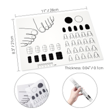 Silicone Toe Practice Pad Color Palette