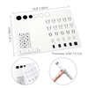 Silicone Nail Practice Pad Nail Hand Cushion Color Palette