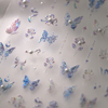 Iron New Technology 3d Butterfly Nail Sticker with Nail Decoration