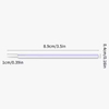50pcs Disposable Purple Nail Art Brush Eyeliner Painting Pen Manicure Brush Nail Embossing Line Drawing Brush Makeup Tools