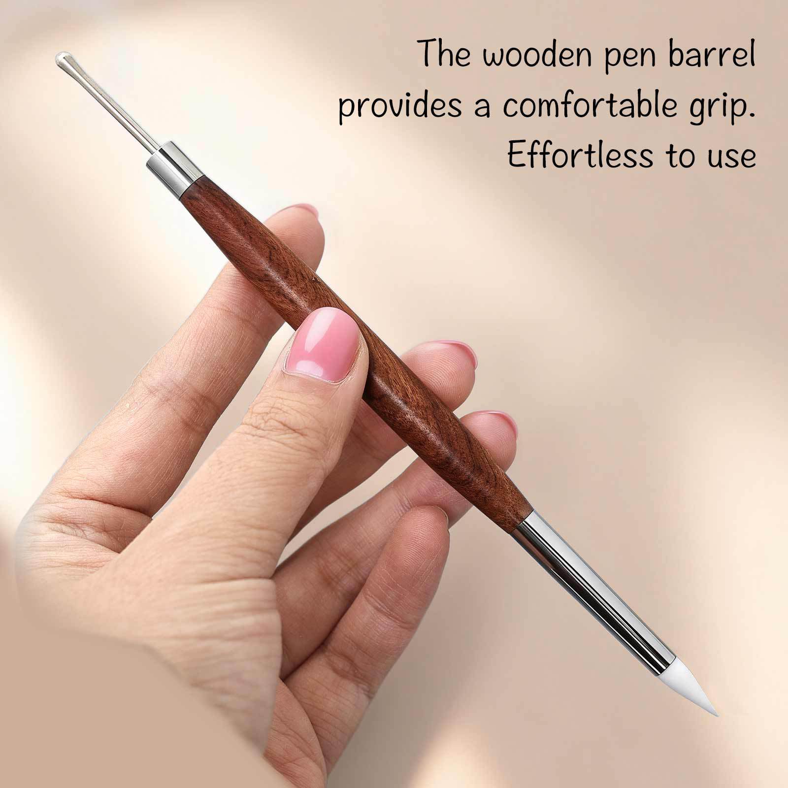 Double-ended Silicone Carving and Mixing Pen