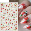 2026 Flower Fruit Cute Nail 3d Sticker