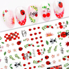 2026 Flower Fruit Cute Nail 3d Sticker
