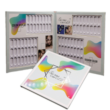 60/80/120 Colors Chart Nail Display Book