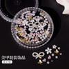 Bow Heart Flowers 3D Nail Art Decoration