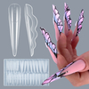 150pcs/box Acrylic Nail Form Butterfly Shape Nail Armor Nail Extension Tip