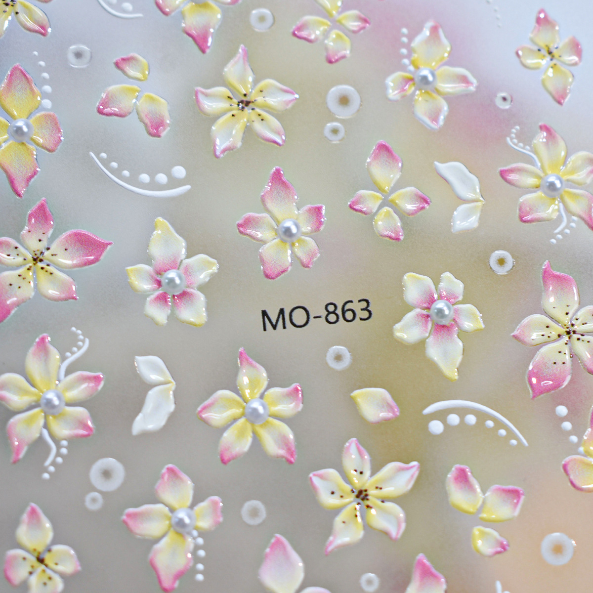 2026 New Flower Nail Decals 