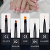 Black Metal Nail Painting Pen Nail 9mm/11mm Liner Brush