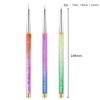 Hot-Selling Gradient Handle Nail Art Pen Painting Paint Drawing Pen Nail Brush Manicure Tools