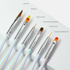 6pcs/Set UV Gel Nail Brush Liner DIY Painting Pen