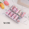 36 Designs Nail Foils for Transfer Paper Cartoon Stickers Colorful Nail Wraps Nail Decoration
