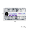 120pcs/box Diamond 3D False Nail Tips