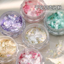 Popular Fantasy Shell Nail Sequins Mixed Dreamy Brocade Glitter Nail Accessories