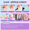 Extra Short Frosted Soft Gel Tips 300pcs/box High Quality
