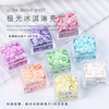Ultra-Bright Sheet Nail Sequins Laser Aurora Ice Cream Glitter Hexagon Shape Nail Accessories