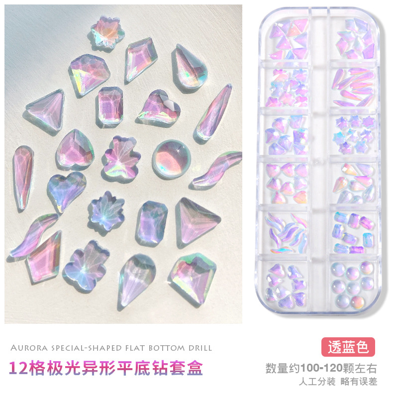 AB Color Nail Rhinestone 
