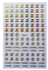 D041 CHANEL Brand Logo 3D Nail Art Sticker 