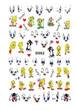 D062 Brand Logo 3D Nail Art Sticker 