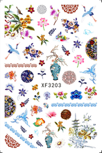 XF3203 3D Nail Art Sticker