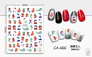 CA666 Self-adhesive Nail Art Sticker