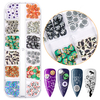 12 Grid Halloween Soft Clay Nail Decoration Polymer Clay