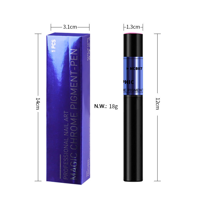 Nail Mirror Powder Nail Air Cushion Magic Pen