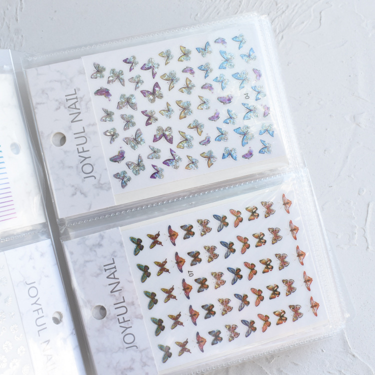 2021 Nail Sticker Storage Book Nail Sticker Display Tool