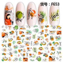 F653 Summer 3D Nail Sticker 
