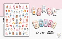 CA588 Winter Self-adhesive Nail Art Sticker