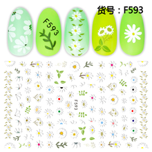 F593 3D Self Adhesive Nail Art Sticker