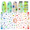 F536 3D Self Adhesive Nail Art Sticker