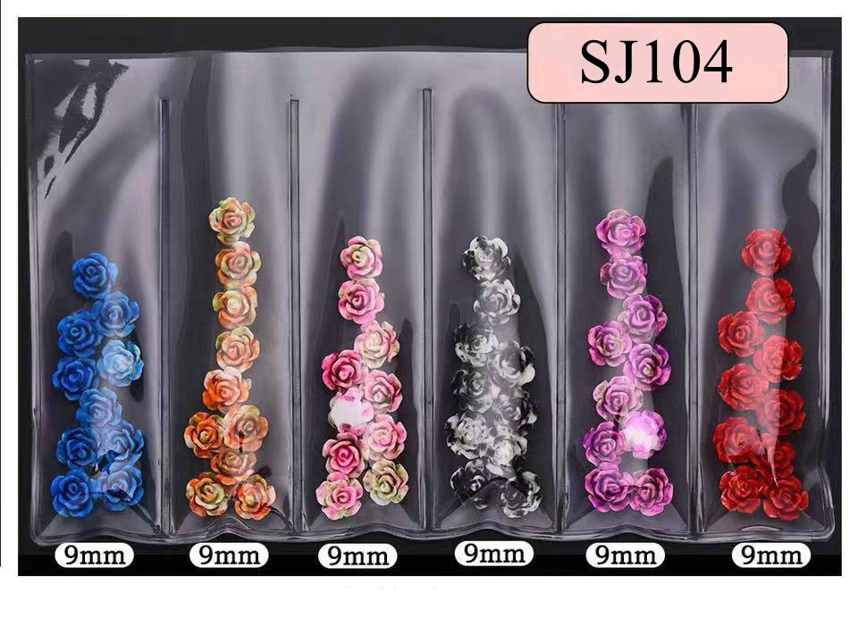 Flower Nail Decoration