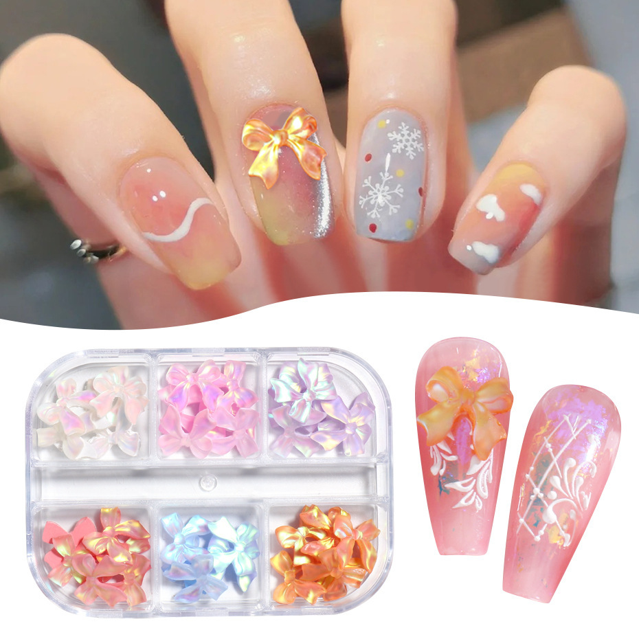 Aurora Bow-knot Nails Decoration