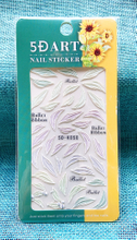 5D Embossed Nail Sticker