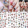 WG297-313 Mickey Mouse Disney Cartoon Adhesive Nail 3D Sticker