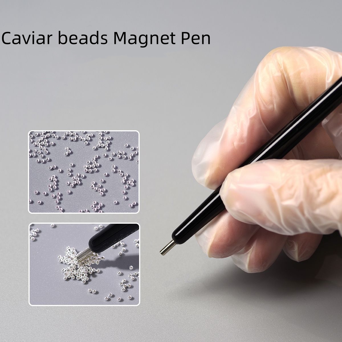 Magnetic Carviar Beads Pick up Pen 