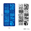 Heart Flower Stencil Nail Art Stainless Steel Stamping Plates
