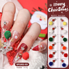 Winter Fur Ball Nail Art Accessories