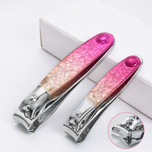 2 pcs Stainless Steel Nail Clipper Set