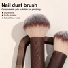 Professionals Soft Nail Brush Round Paint Gel Dust Brush Cleaning Make Up Brush Manicure Tool Nail Accessories Equipment Tools