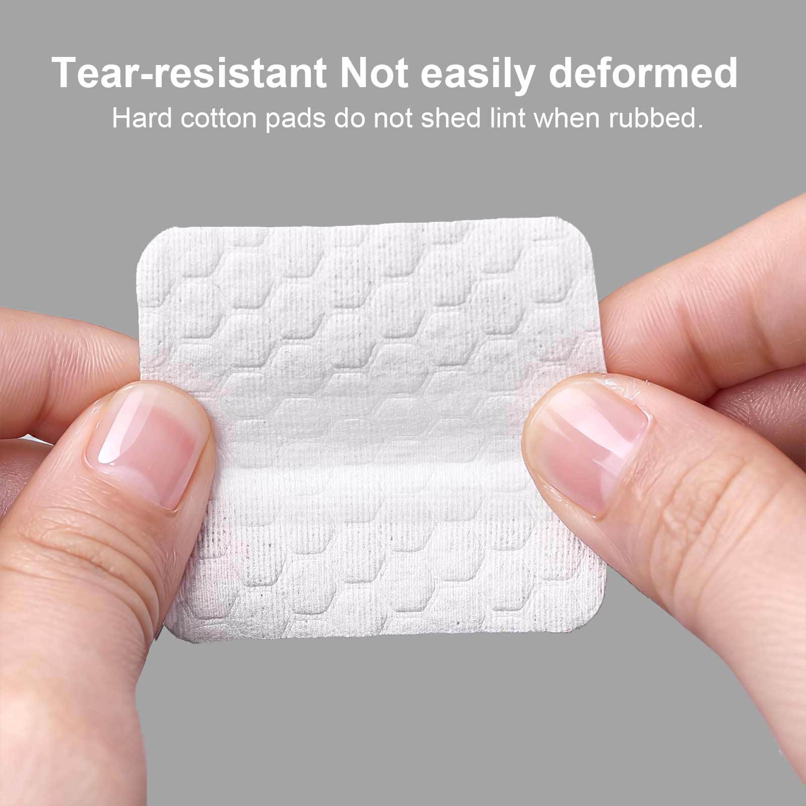 Lint Free Nail Cleaning Pads Cotton Nail Polish Remover Pad