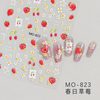 New Creamy Strawberry Nail Diy Sticker Nail Decoration
