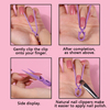 10 pcs/pack Nail Polish Finger Protection Clip 