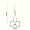 Stainless Steel Cuticle Scissors Dead Skin Remover for Nails Art Clippers Russian Nail Scissors Manicure Tool