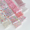 Beautiful Flower Nail Foils for Transfer Foils Paper Floral Stickers 